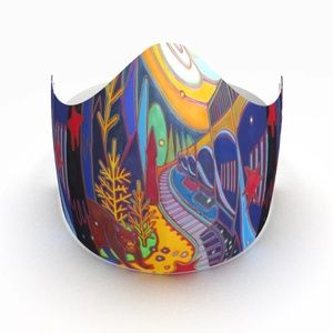 QUALITY BREATHABLE KIDS MASK - FORREST BEAR
